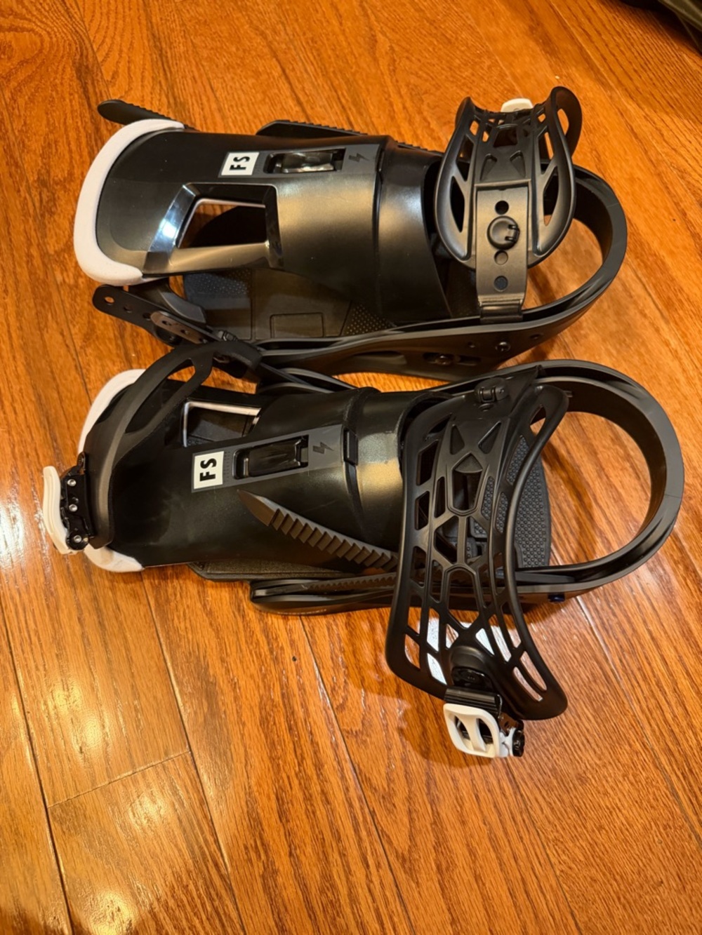 Burton Black Freestyle Snowboard Bindings Baseplate